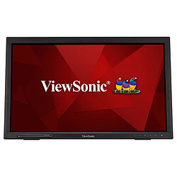 Ecran 21.5''ViewSonicTD2223 Noir 16:9 FHD LED Tactile capacitif 10 Points 5ms 250 cd/m2 Hp:2Wx2 HDMI DVI VGA USB Porte stylo magnetique