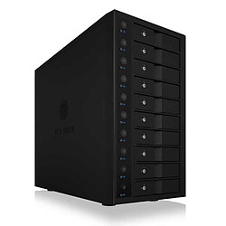 ICY BOX IB-3810-C31 Système de stockage pour 10 disques durs SATA 3.5" - USB 3.1