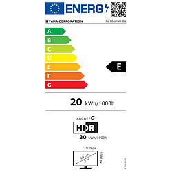 iiyama 27" LED Incurvé - G2766HSU-B1 pas cher