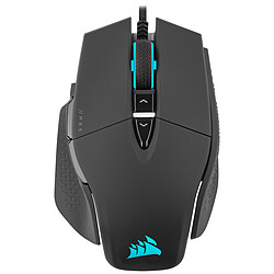 Corsair Gaming M65 RGB Ultra Souris gaming - droitier - capteur optique 26 000 dpi - 8 boutons programmables - bouton sniper - interrupteurs Omron - rétroéclairage RGB - poids ajustable