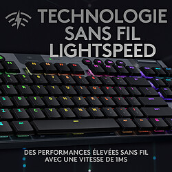 Logitech G915 Tenkeyless Lightspeed Carbone (Tactile Version)
