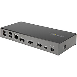 StarTech.com Station d'accueil USB-C Triple 4K 30 Hz avec Power Delivery 100 W