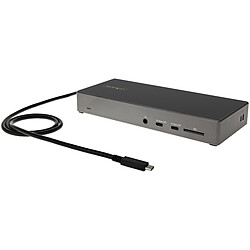 StarTech.com Station d'accueil USB-C Triple 4K 30 Hz avec Power Delivery 100 W pas cher