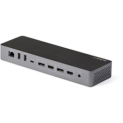 StarTech.com Station d'accueil Thunderbolt 3 double affichage 4K 60 Hz pour PC portable USB-C