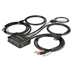 StarTech.com KVM Switch 2 ports HDMI 4K 60Hz avec Hub 2 ports USB 2.0