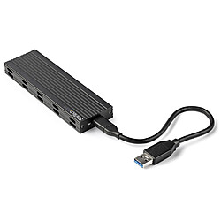 StarTech.com Boîtier USB 3.1 pour M.2 NVMe ou M.2 SATA SSD - Noir