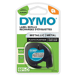 DYMO LetraTAG Ruban d'Étiquettes Métalliques