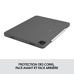 Avis Logitech Combo Touch (iPad Pro 11") (Gris Oxford)