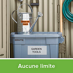 Avis DYMO Ruban D1 Standard - noir sur vert 12 mm x 7 m