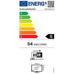 iiyama 42,5" LED 4K UHD - X4373UHSU-B1 pas cher