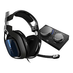 Astro A40 + MixAmp Pro (PS4) Casque gaming filaire - circum-aural fermé - microphone unidirectionnel - USB - compatible PS4/PC