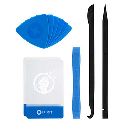 iFixit Assortiment d'outils pour soulever et ouvrir Assortiment de réparations avec 2 spatules, 1 outil d'ouverture, 2 cartes en plastique et 6 médiators