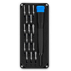 iFixit Minnow Precision Bit Set Manche de tournevis ergonomique avec 16 embouts de précision