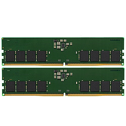 Kingston ValueRAM 16 (2 x 8 Go) DDR5 4800 MHz CL40 1Rx16 Kit Dual Channel 2 barrettes de RAM DDR5 PC5-38400 - KVR48U40BS6K2-16