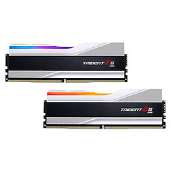 Avis G.Skill Trident Z5 RGB 48 Go (2 x 24 Go) DDR5 8000 MHz CL40 - Argent