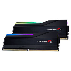 G.Skill Trident Z5 RGB 32 Go (2 x 16 Go) DDR5 6600 MHz CL34 - Noir
