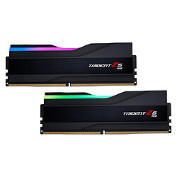 Avis G.Skill Trident Z5 RGB 32 Go (2 x 16 Go) DDR5 6800 MHz CL34 - Noir
