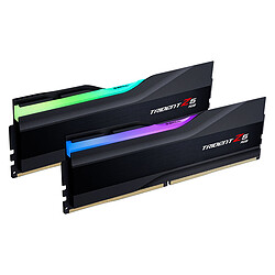 G.Skill Trident Z5 RGB 32 Go (2 x 16 Go) DDR5 6000 MHz CL40 - Noir