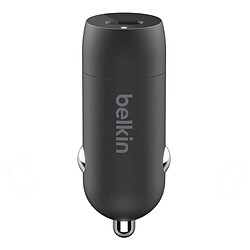 Avis Belkin Boost Charge Chargeur de voiture 1 port USB-C (20 W) sur prise allume-cigare (Noir)