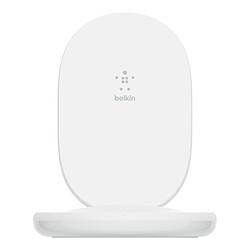 Belkin Chargeur Induction Stand 15 W avec chargeur secteur inclus (Blanc)