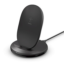 Belkin Chargeur Induction Stand 15 W avec chargeur secteur inclus (Noir)