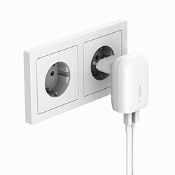 Belkin Chargeur Secteur 37W USB-C + USB-A (25W + 12W) pas cher