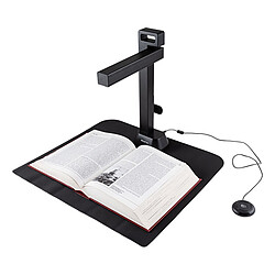 I.R.I.S. IRIScan Desk 6 Pro Scanner couleur sans contact portable - Capteur CMOS 13 mégapixels - A3 - Enregistrement vidéo - USB