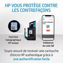 HP 305 Pack de 2 (6ZD17AE) - Noir/3 Couleurs pas cher