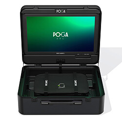 POGA Arc (Noir) Dispositif mobile autonome pour gamer - écran 19" - résolution 1280 x 720 pixels - compatible PS5 / PS4 Pro / PS4 Slim / Xbox Series S / Xbox One X