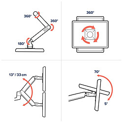 Ergotron Bras LX Double pas cher