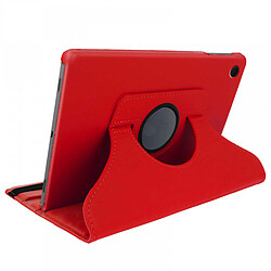 Akashi Etui Folio Rotatif 360° Galaxy Tab A8 10.5" Rouge