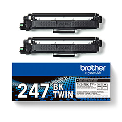 Brother TN-247BK Twin Pack (Noir)