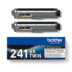 Brother TN-241BK Twin Pack (Noir)