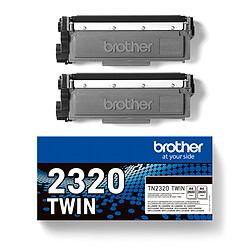 Brother TN-2320 Twin Pack (Noir)