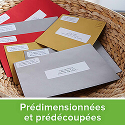 Avis DYMO LW rouleau d'étiquettes universelles permanentes blanches - 25 x 54 mm