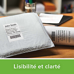 DYMO LW rouleau d'étiquettes universelles permanentes blanches - 25 x 54 mm pas cher