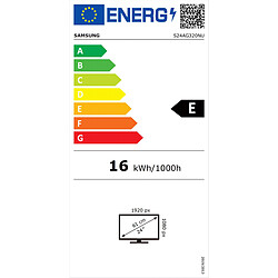 Samsung Ecran 24 pouces Full HD LS24AG320NUXEN Odyssey G3 Full Hd 165Hz pas cher