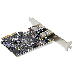 StarTech.com Carte Contrôleur PCI Express vers 2 Ports USB 3.1 Type-A avec UASP