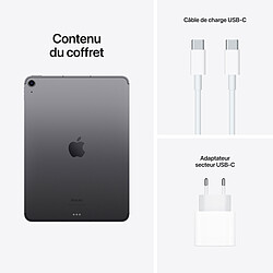 Apple iPad Air (2022) Wi-Fi + Cellular 64 Go Gris Sidéral pas cher