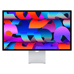 Apple 27" LED - Studio Display - Verre nano-texturé - Hauteur/Inclinaison Ecran PC 5K - 5120 x 2880 pixels - 16/9 - Dalle IPS - Thunderbolt 3 - USB-C - Webcam - Support à hauteur et inclinaison réglables - Argent