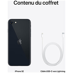 Apple iPhone SE 128 Go Minuit (2022) · Reconditionné pas cher