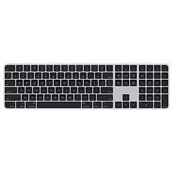 Apple Magic Keyboard avec Touch ID et pavé numérique Noir-US (MMMR3LB/A)