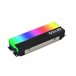 Gelid GLINT ARGB M.2 2280 SSD Cooler (M2-RGB-01)