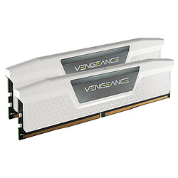 Corsair Vengeance DDR5 32 Go (2 x 16 Go) 6400 MHz CL36 - Blanc