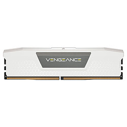 Avis Corsair Vengeance DDR5 64 Go (2 x 32 Go) 5200 MHz CL40 - Blanc