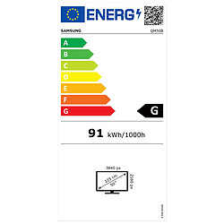 Samsung QM50B Téléviseur 50" 4K HDMI WiFi OS Noir pas cher