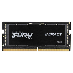 Kingston FURY Impact SO-DIMM 32 Go DDR5 4800 MHz CL38 RAM SO-DIMM DDR5 PC5-38400 - KF548S38IB-32