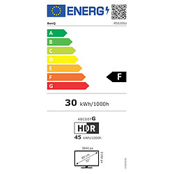 BenQ 31.5" LED - PD3205U pas cher