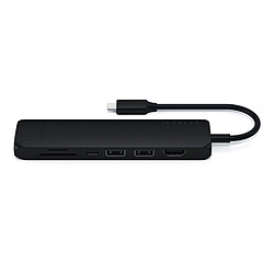 Avis Satechi Hub USB-C Slim multiport 7-en-1 - Noir