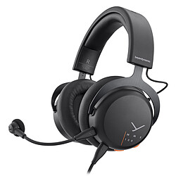 Beyerdynamic MMX 100 Noir Micro-casque gamer circumaural fermé - Transducteurs 40 mm - Microphone cardioïde flexible et amovible - Jack 3.5 mm - PC/Consoles/Mobile